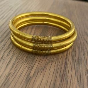 BuDhaGirl Gold Bangles set of 3
